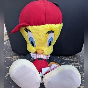XL Vintage Tweety Bird Baseball Plush